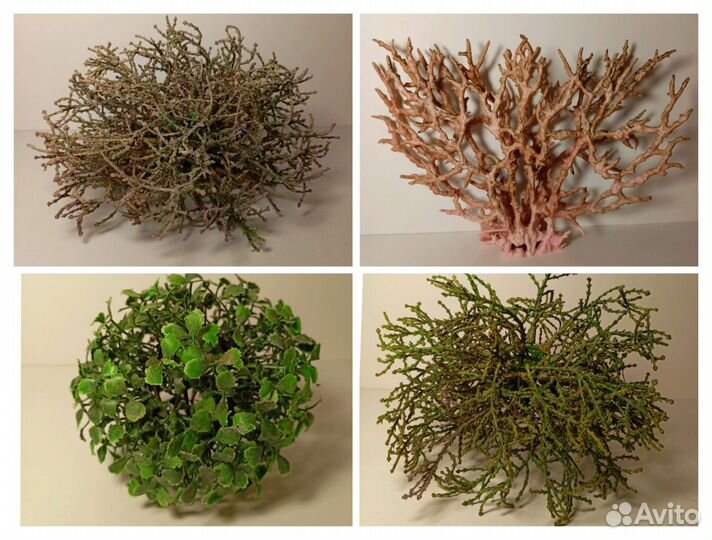 Атрибуты, украшения для аквариума