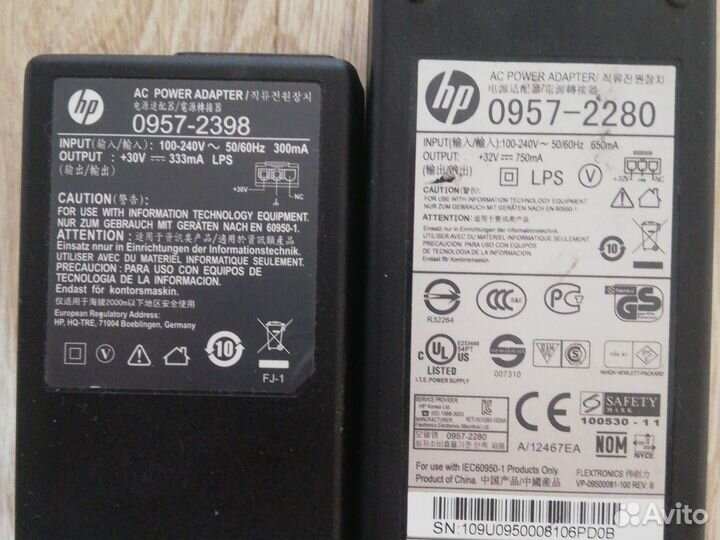 Блок питания для принтера HP