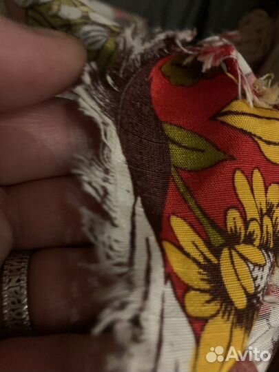 Ткань натуральный шелк и крепдешин