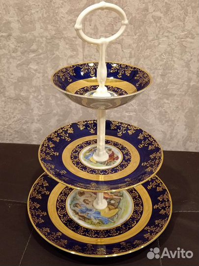 Фруктовница 3-х ярусная Чехословакия