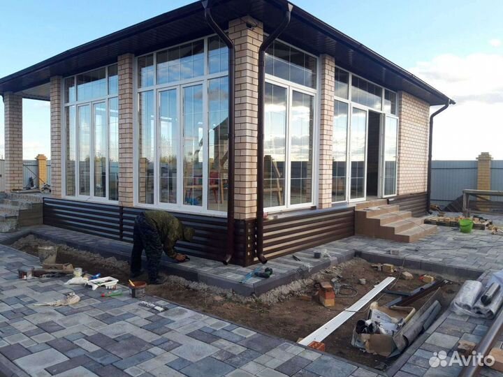 Строительство, отделочные работы, стяжка, плитка