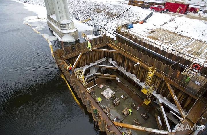 Шпунт берегоукрепление