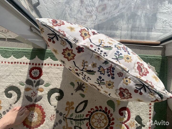 IKEA подушка с декоративной наволочкой 50*50