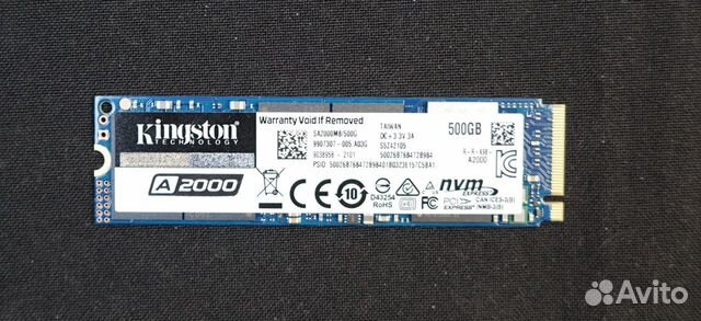 SSD Kingston A2000 M.2 500 гб