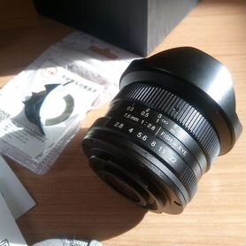 Объектив 7artisans 7,5 мм f2.8 рыбий глаз 180 APS