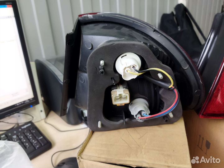 Фонарь задний левый Chevrolet lanos, zaz senc