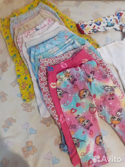 Большая коробка вещей от 0-6 мес