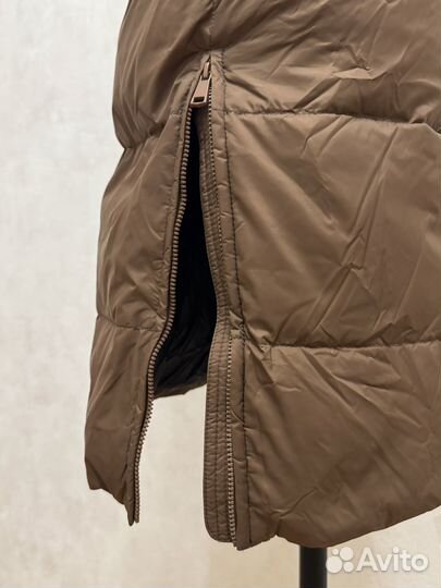 Юбка baon пух перо S коричневая