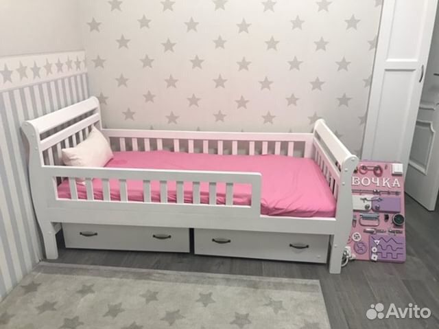 Детская кровать из массива сосны