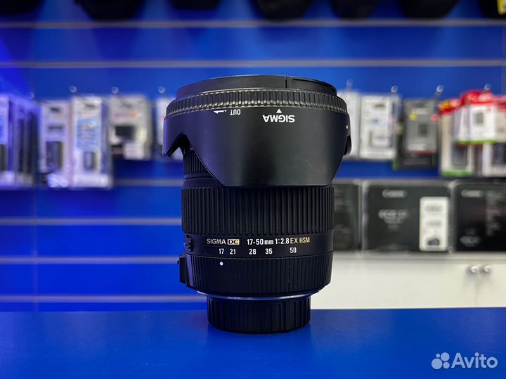 Sigma AF 17-50mm 2.8 EX DC OS HSM Nikon