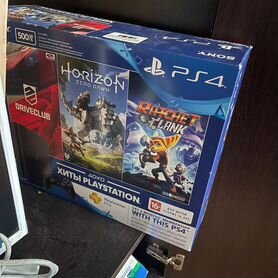 Sony playstation 4 slim с играми