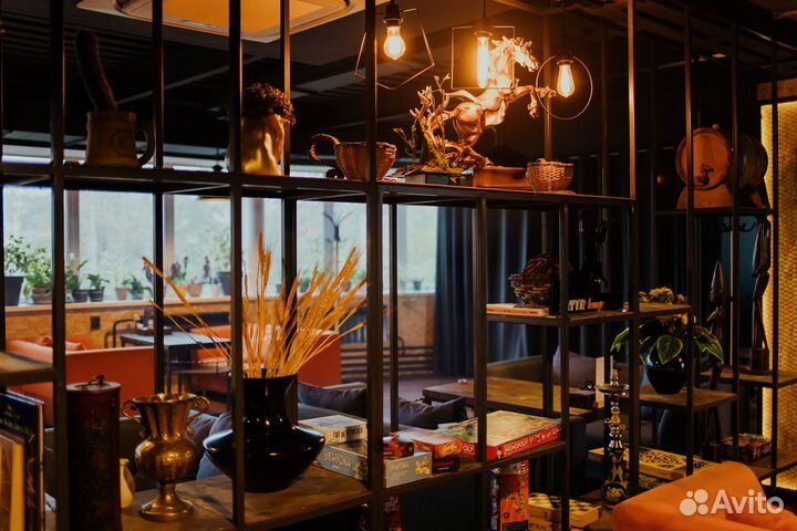 Действующая кальянная с собственной кухней