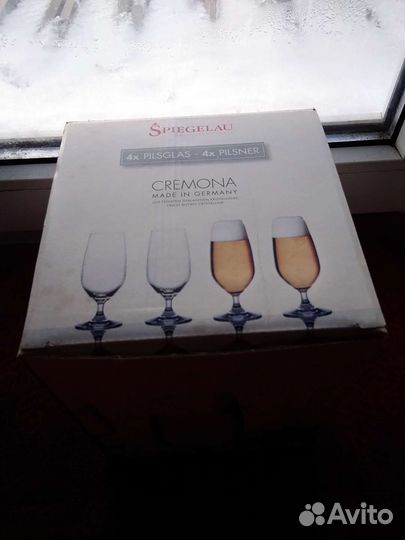 Фужеры Германия 4 шт