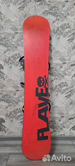Сноуборд Flave Thumpin 147cm+крепления Elan