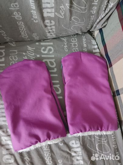 Муфта варежки на коляску