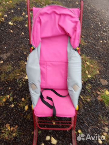 Детские санки коляска