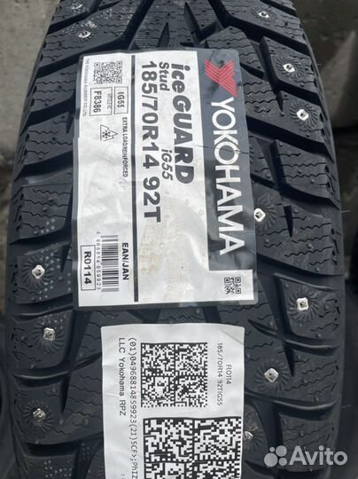Yokohama Ice Guard IG55 185/70 R14 92T