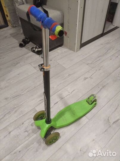 Самокат детский трехколесный бу