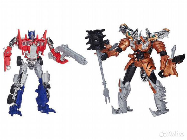 Оптимус Прайм и Гримлок. Вояжер класс