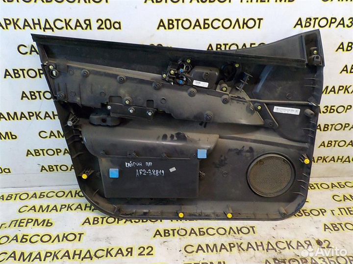 Обшивка двери передней правой Ssang Yong Kyron 20