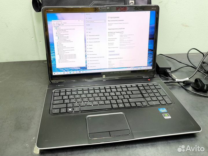 Игровой ноутбук HP DV7-7250er 17