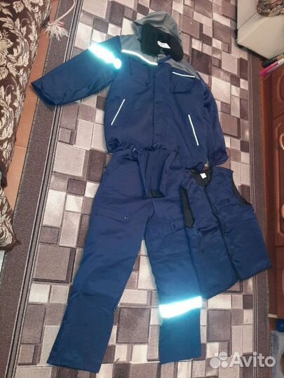 Костюм мужской рабочий спецодежда зимний