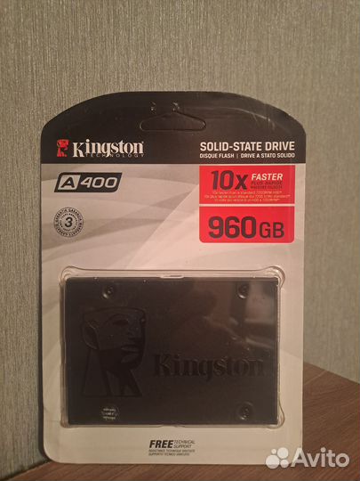 Kingston ssd А400 960gb