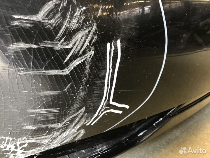 Бампер задний VW Touran 2010-2016