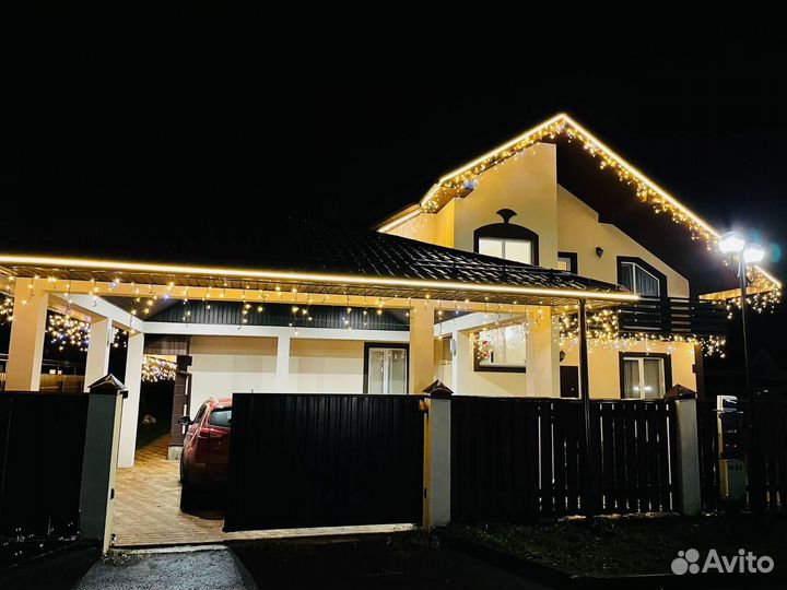 Фасадное и ландшафтное оформление коттеджей