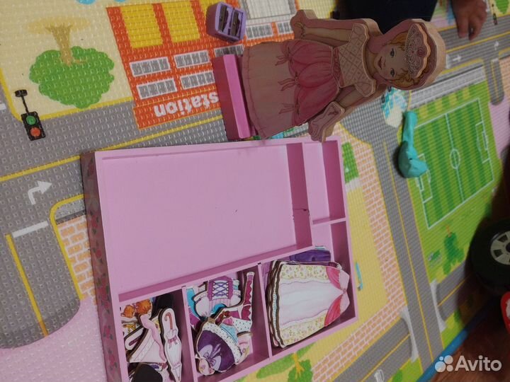 Магнитная кукла принцесса Оливия