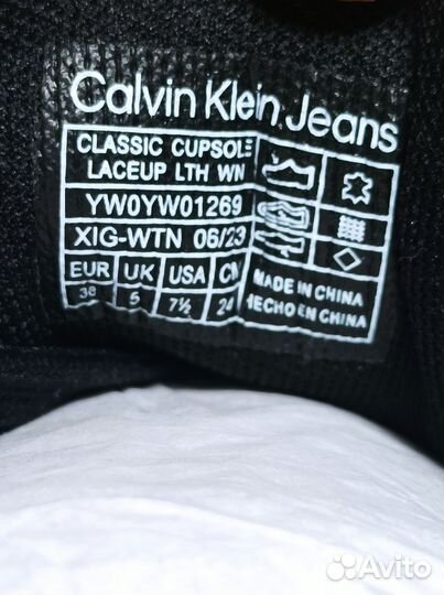 Кеды Calvin Klein оригинал новые