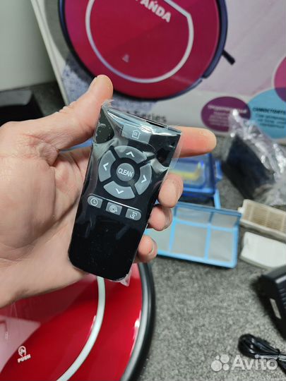 Робот-пылесос panda X500 Pet Series красный