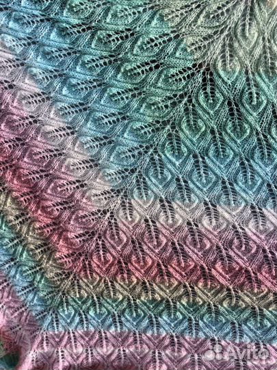 Вязаная шаль