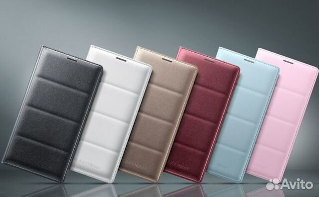 Оригинал Чехлы Flip Wallet для Galaxy Note 4 (4цв)