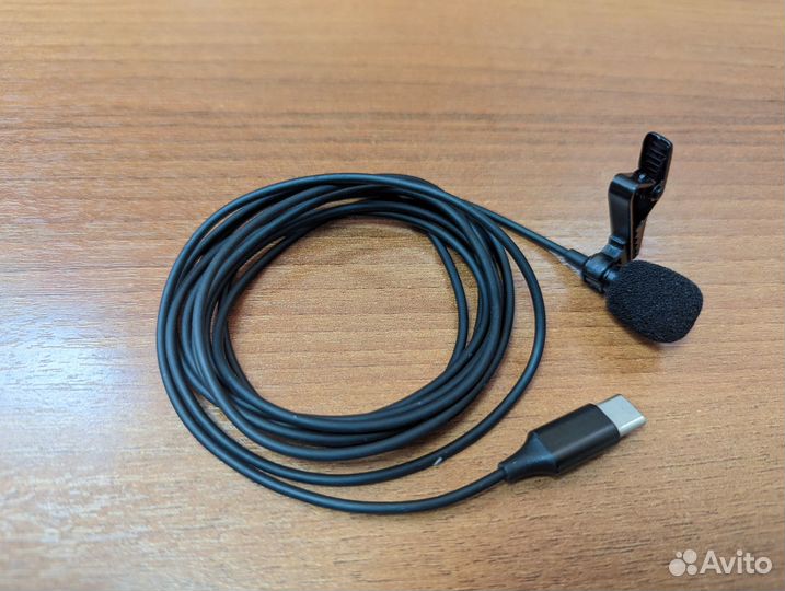 Микрофон петличка Type-C