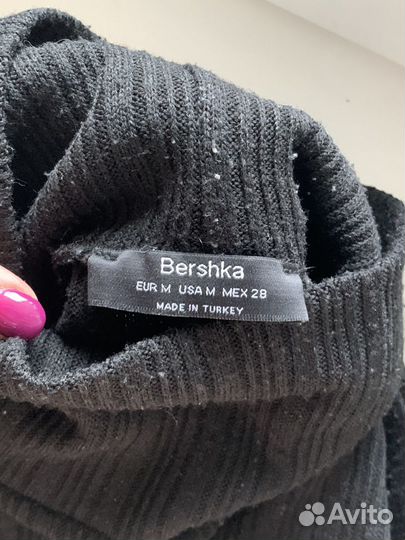 Кофта черная Bershka, размер М