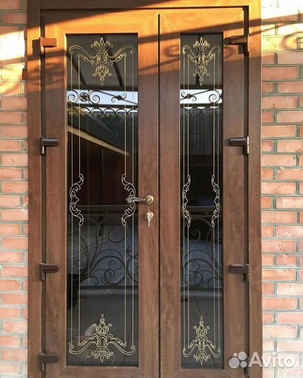 Пластиковые витражи