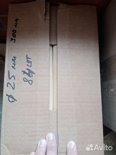 Нагель шкант 25*300 мм. 84 шт