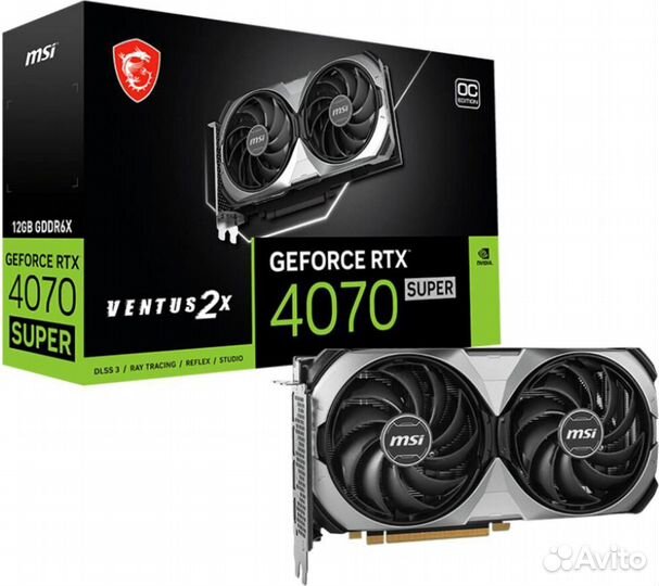 Nvidia GeForce RTX 4070 Super MSI 12Gb