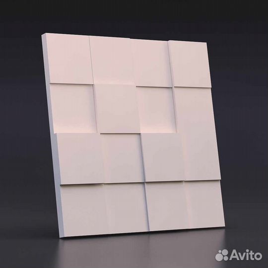 Гипсовая 3D панель 