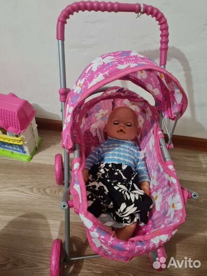 Коляска кукольная