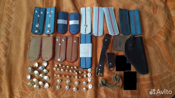 Погоны пуговицы кобура мвд СССР