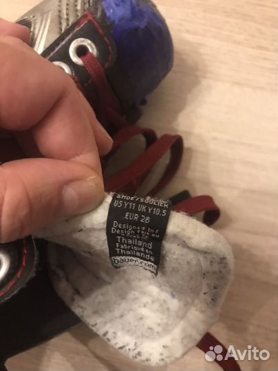 Коньки bauer 28 р