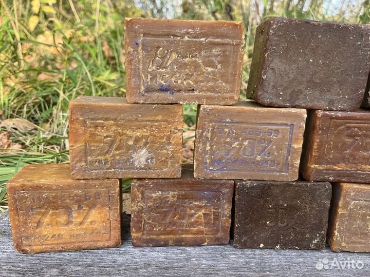 Старинное хозяйственное мыло