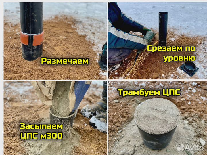 Винтовые сваи от производителя