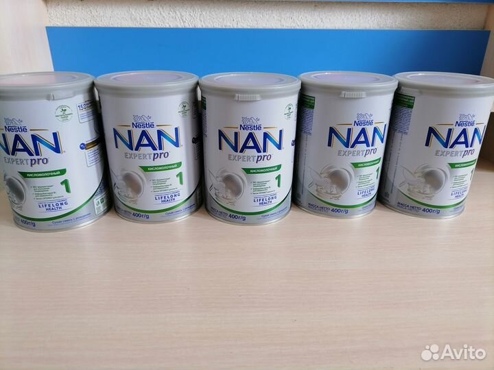 Смесь нан 1 кисломолочная