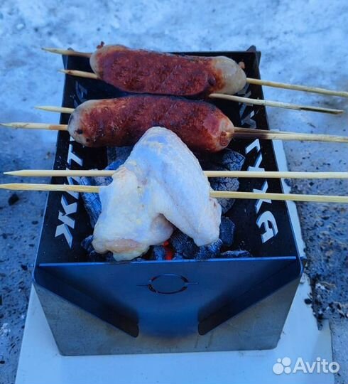 Мангал мини разборный, супер подарок