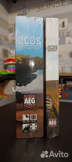Настольная игра Ecos: First Continent + дополнение