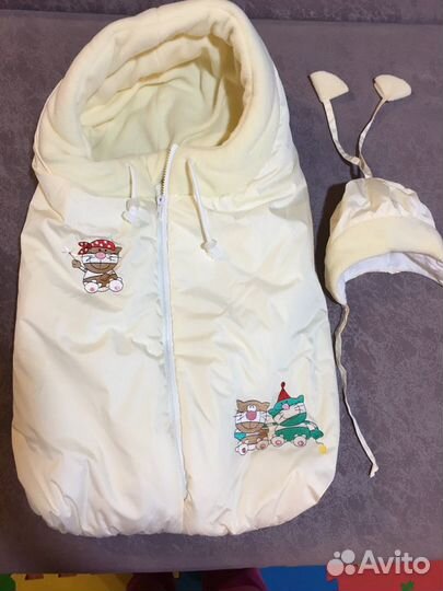 Конверт для новорожденного демисезонный