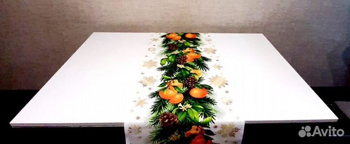 Новогодняя салфетка-дорожка